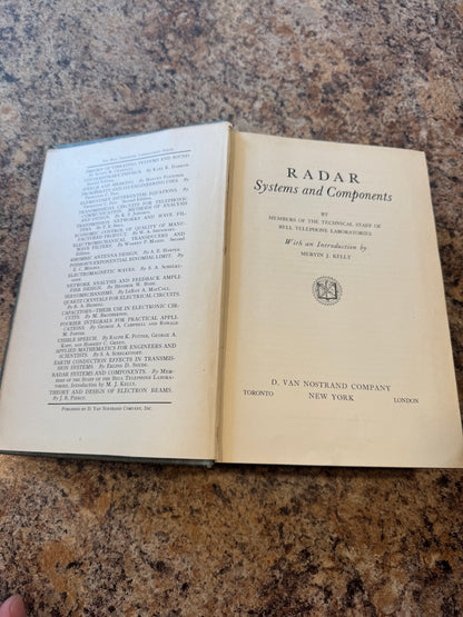 Bell Labs “Radar Systems and Components” (Library Marked)