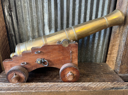 Documented WWII Officer-Made Miniature Brass Cannon “Long Tom” – Lt. Chester P. Hartmann, U.S. Army Ordnance Erie Proving Ground (E.P.G.), Ohio – 1944