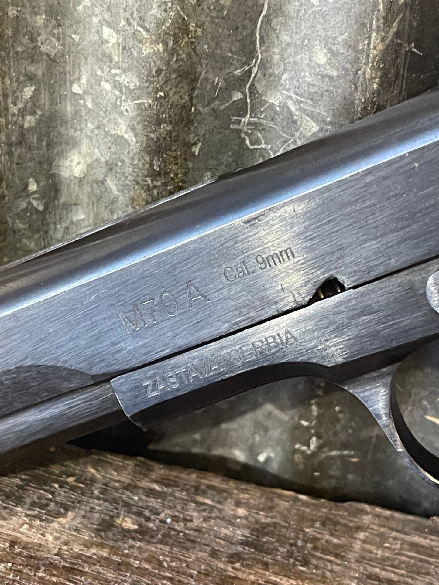 Zastava M70A Pistol – 9mm Luger – Serbian Military Pattern