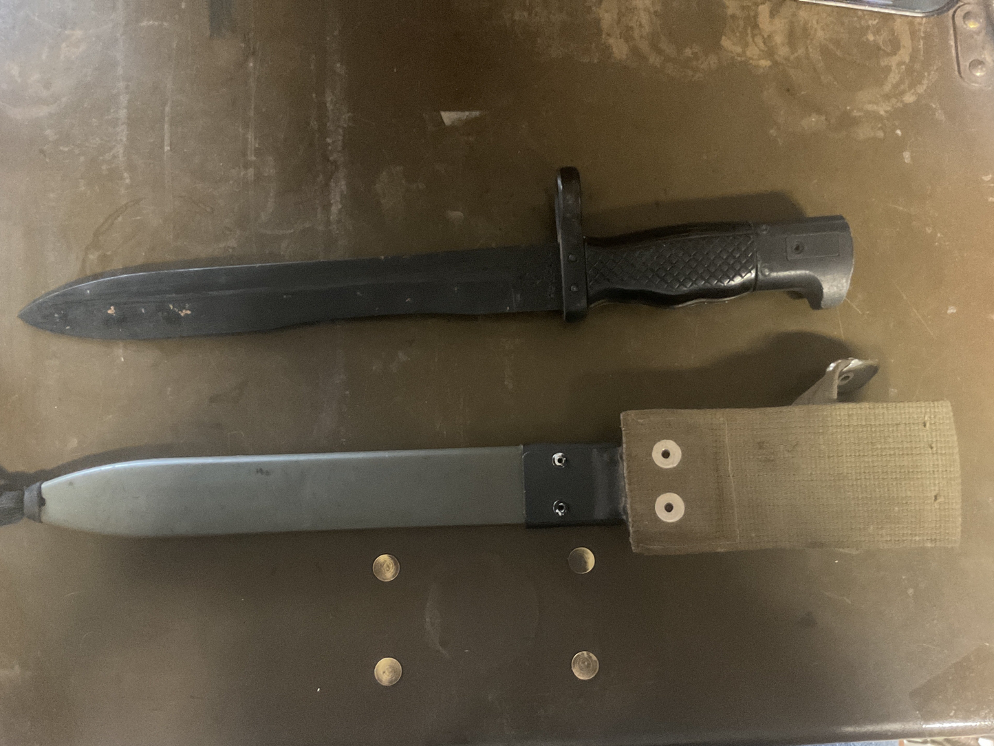 Spanish M58 bayonet for the CETME rifle
