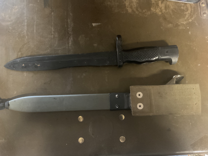 Spanish M58 bayonet for the CETME rifle