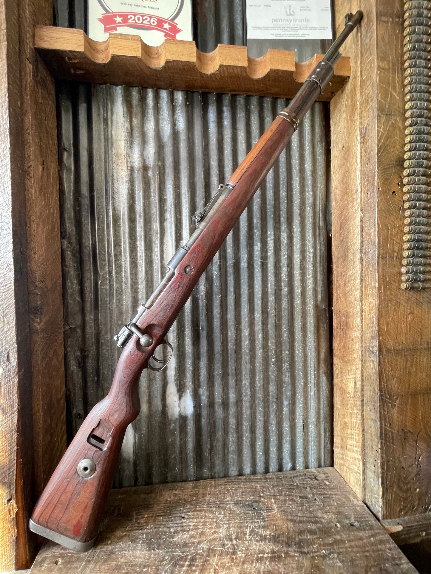 German K98k Mauser – “duv 42” Berlin-Lübecker Maschinenfabrik – 8mm Mauser