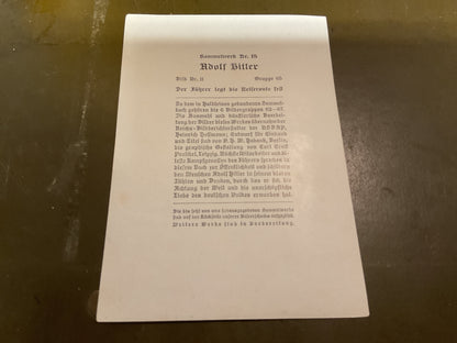 WWII German Propaganda Card