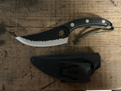 Fixed Blade Knife and Sheath-No Markings