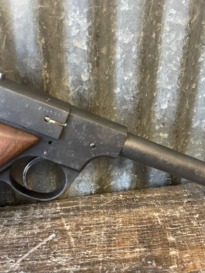 High Standard Model HB .22 LR Semi-Automatic Pistol – Vintage – Wood Grips