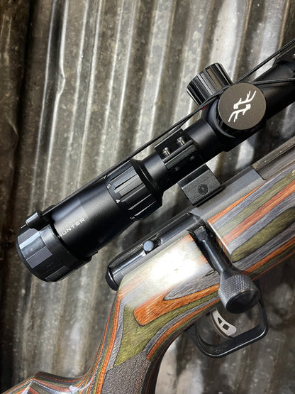 Savage B22 Magnum .22 WMR Bolt Action Rifle w/ Scope & Bipod