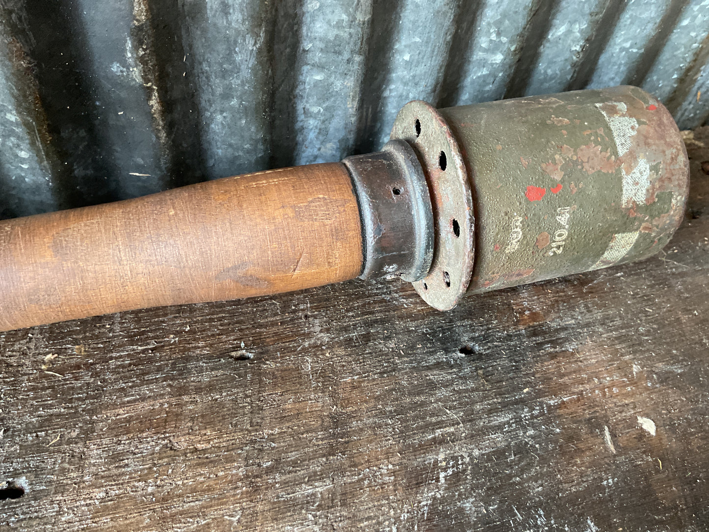 WWII ORIGINAL 1941 Nb-HGR 39 Smoke Sick Grenade