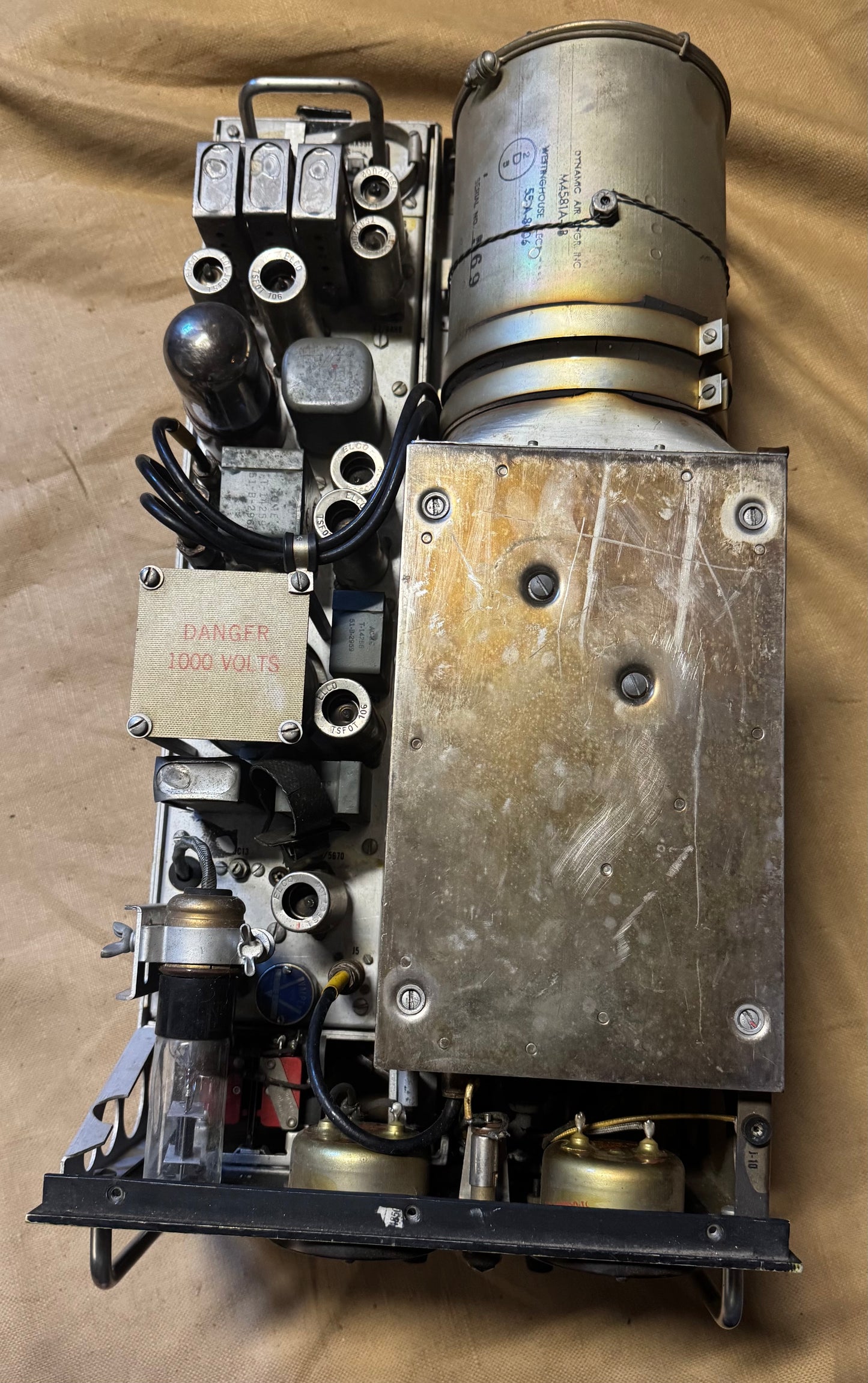 WWII T-271/ART-28 Aircraft Transmitter Tuning Unit