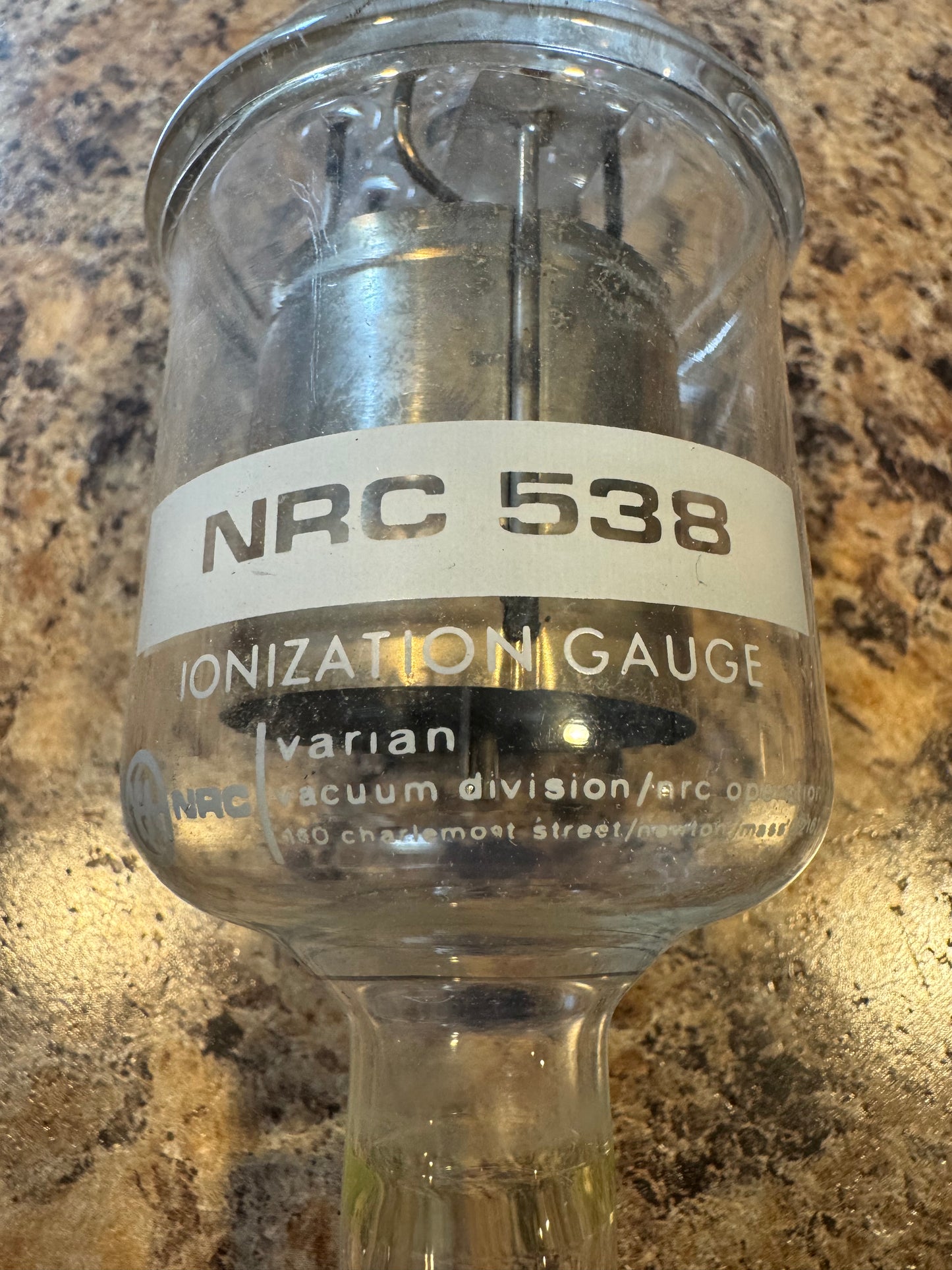 NRC 538 IONIZATION GAUGE TUBE