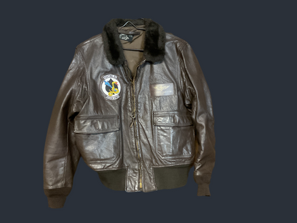 U.S. Service Members Career Collection of Flight Jackets-Named & Patched (3)