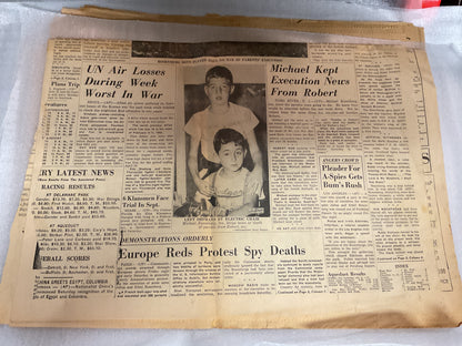 Baltimore News Post “Rosenbergs”
