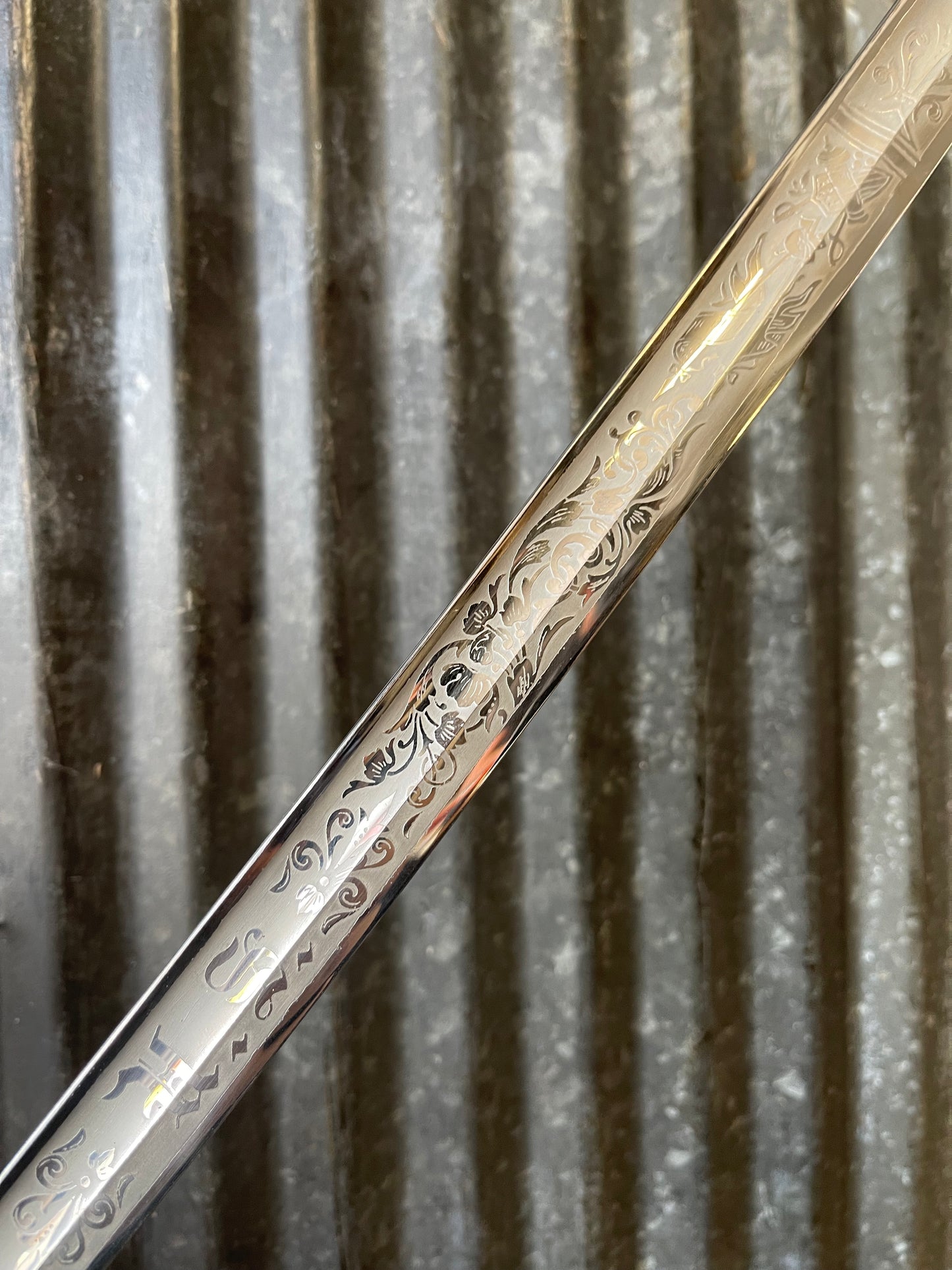Original U.S. Model 1902 Army Officer’s Dress Sword – McIlley & Co. – Etched Blade