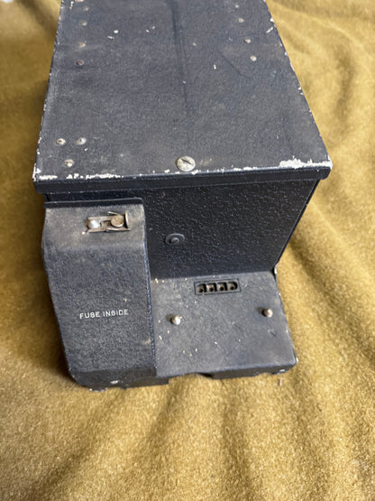 WWII U.S. Navy Radio Receiver CG-46115 (RAX-1) – General Electric