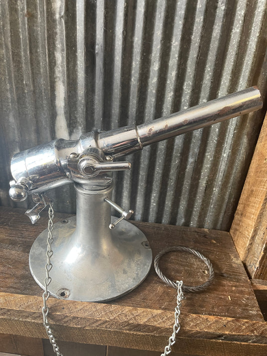USN 10 Gauge Blank Firing Signal Cannon – Deck Mounted – Includes Blanks