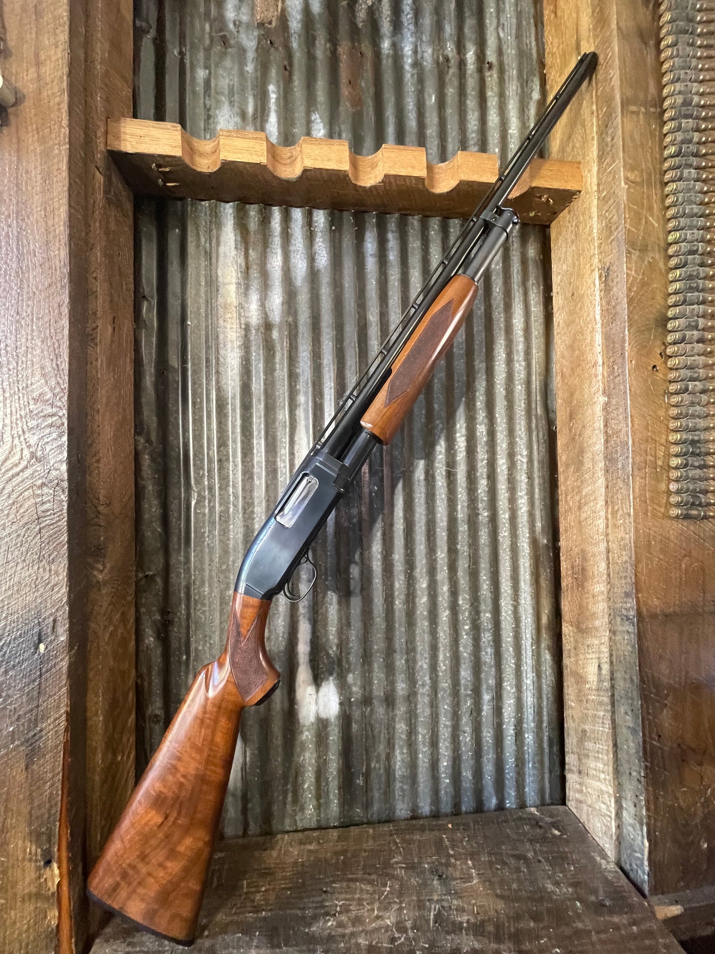 Browning Model 12 28 Gauge Pump Shotgun – Vent Rib Barrel – Miroku Japan – High Grade Walnut