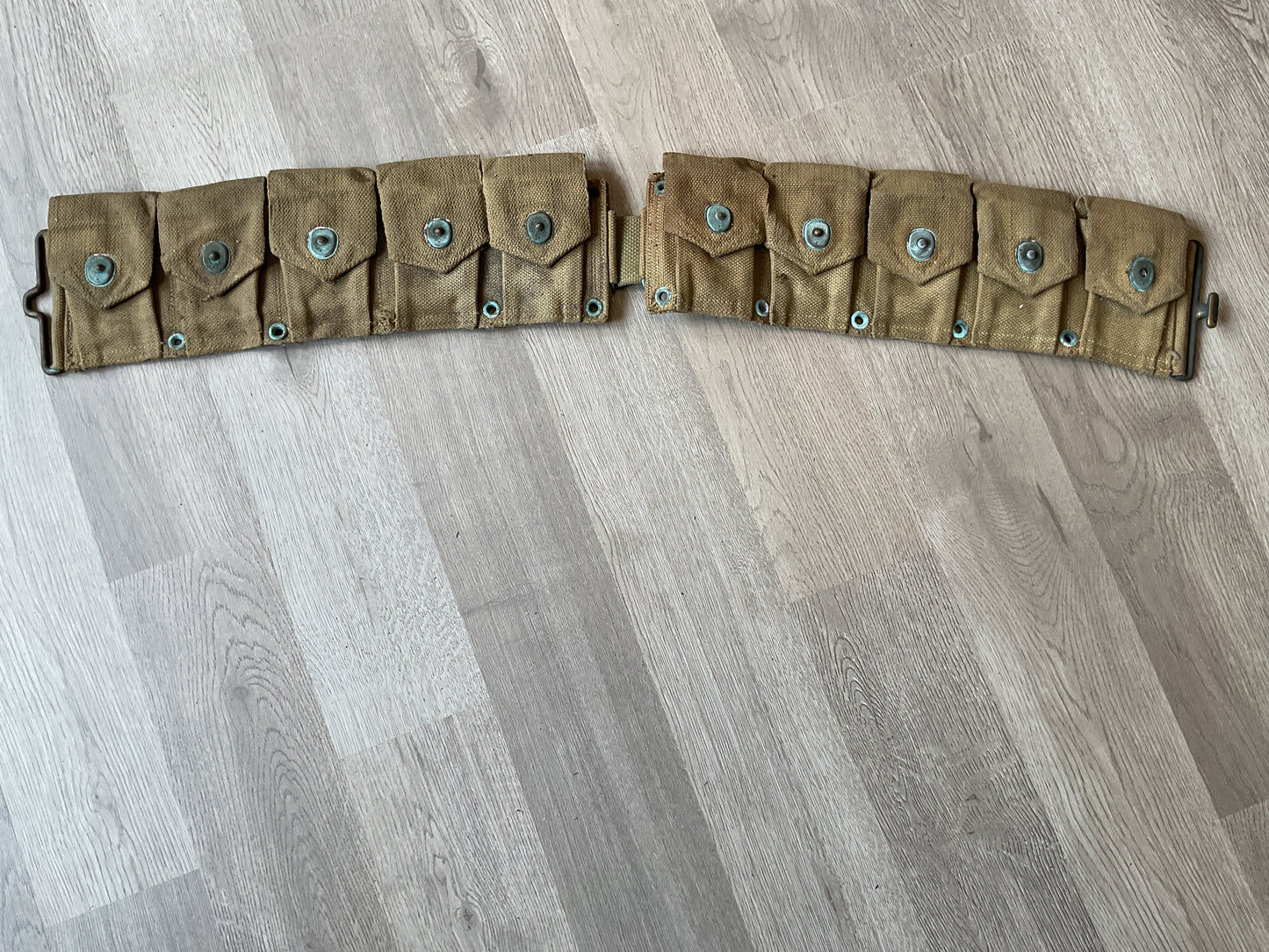 M1923 Cartridge Belt  Named -S. Weimer USMC