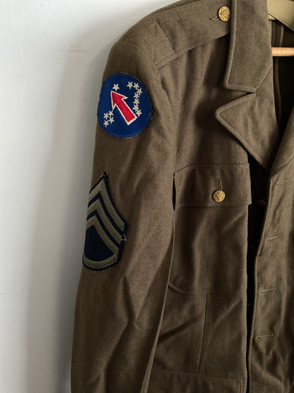 WWII U.S. Army Air Corps 20th Air Force Service Dress Jacket – Sergeant