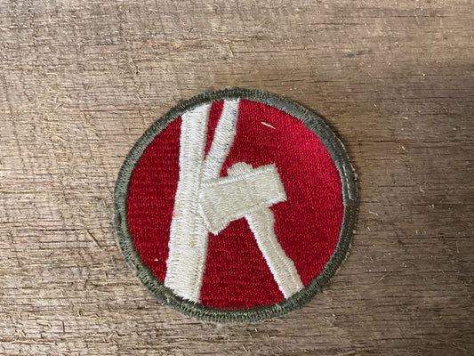 WWII 84th Infantry Division Patch also known as “Railsplitters”