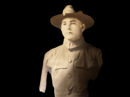 WWI Soldier Portrait Circa 1917