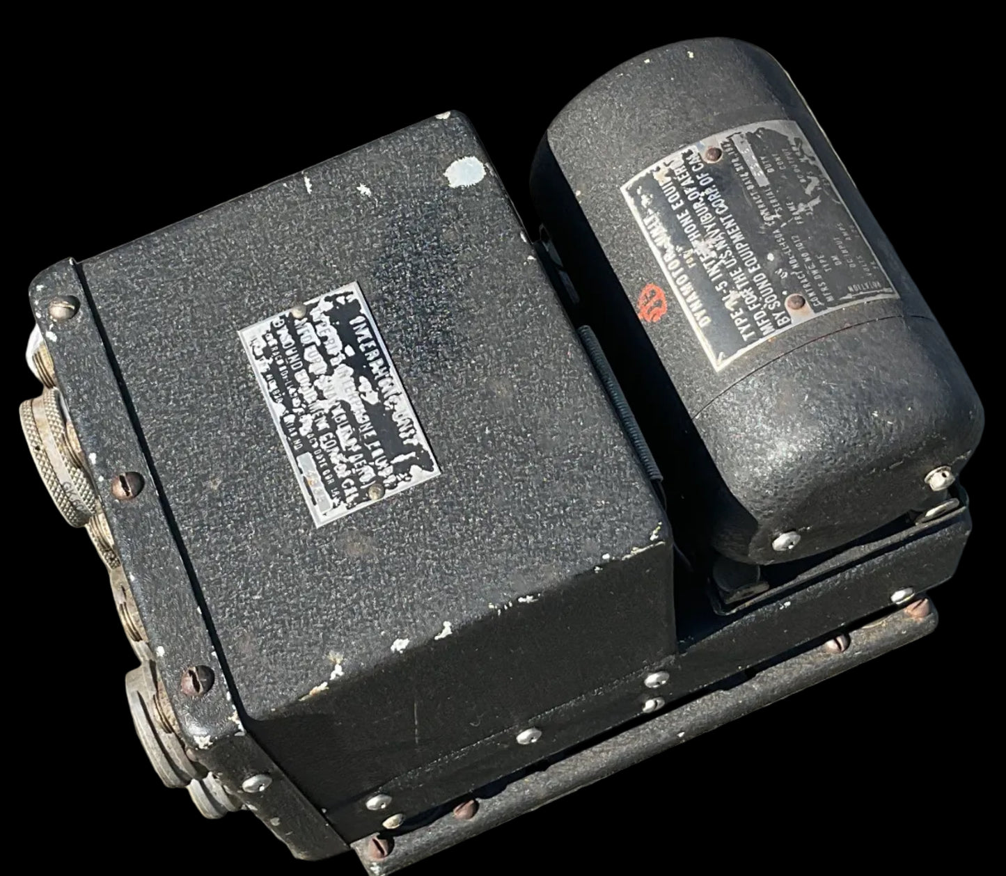WWII Aircraft Interphone Amplifier / Dynamotor Assembly – Westinghouse – Aviation Radio Equipment
