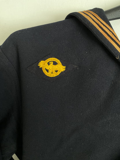 WWII U.S. Navy Dress Blue Jumper – Petty Officer Third Class with Ruptured Duck