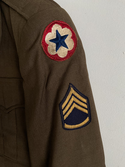 WWII U.S. Army Service Forces Service Dress Jacket – Sergeant