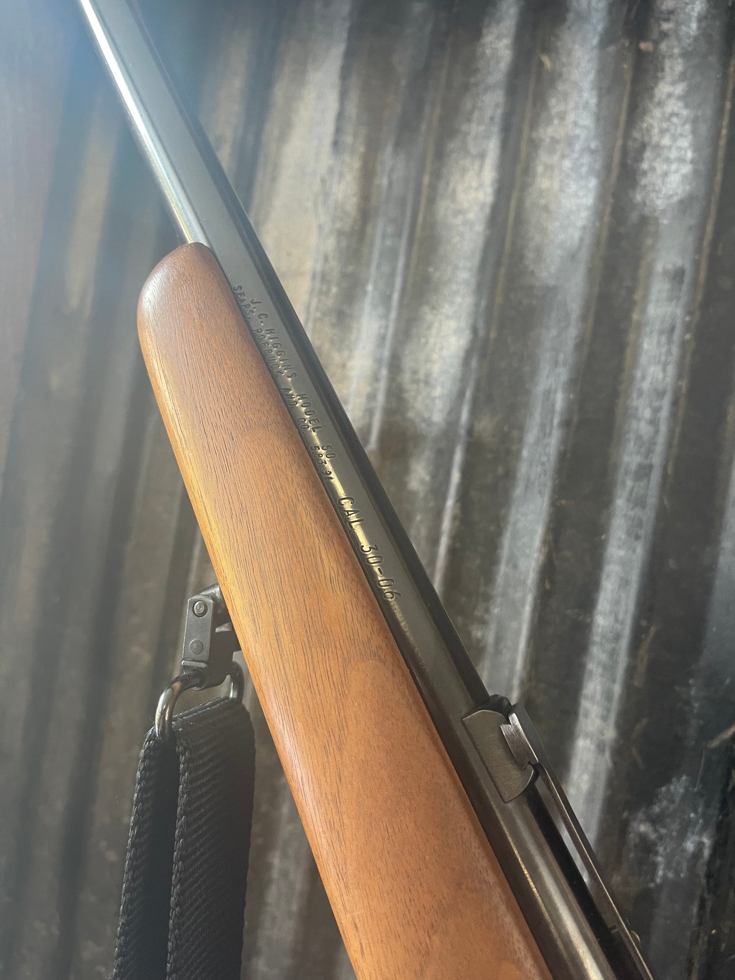J.C. Higgins Model 50 Bolt-Action Rifle – .30-06 Springfield – FN Mauser Action – Bushnell Sportview Scope