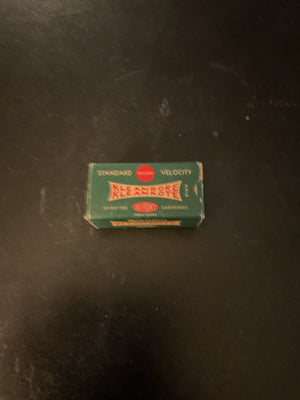 Vintage Remington Kleanbore Kleankote .22 Long Rifle Rimfire Cartridges — Full Box of 50