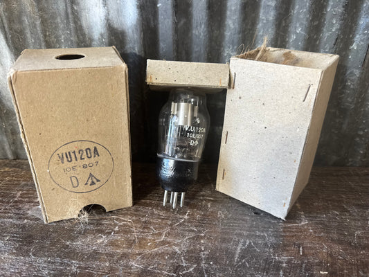 British Military Valve VU120A / 10E/807 – Boxed Radio Tube
