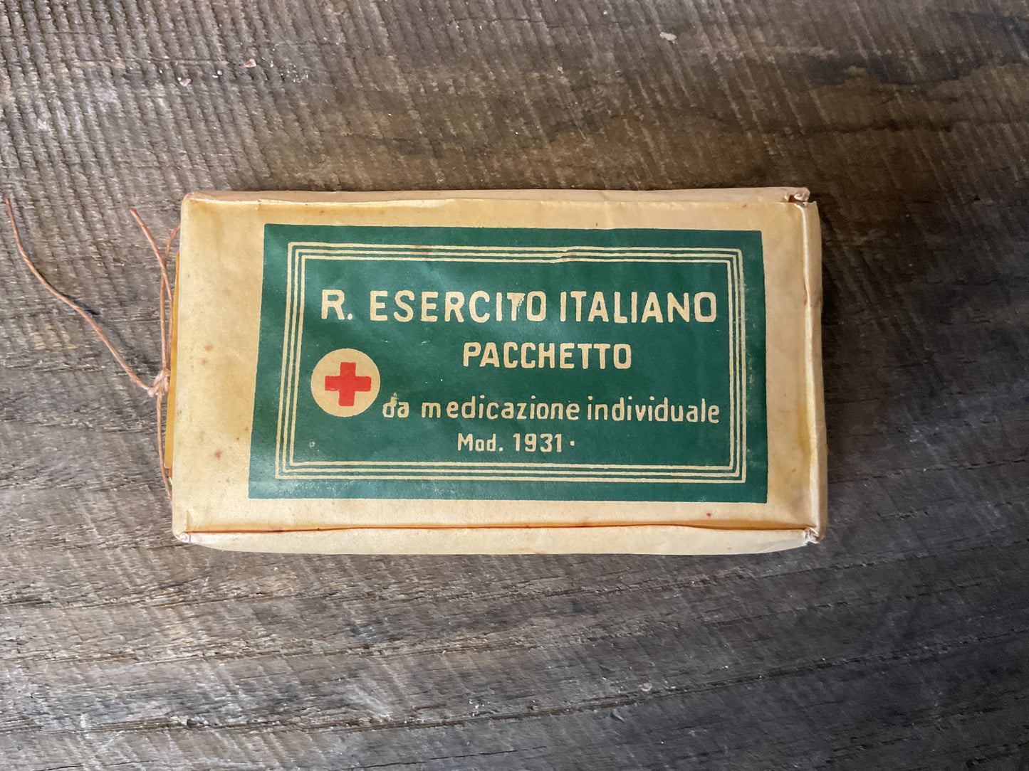 Italian Army Individual Medicine Pack