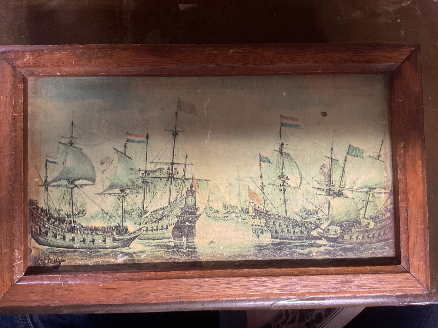 Vintage Wooden Jewelry Box