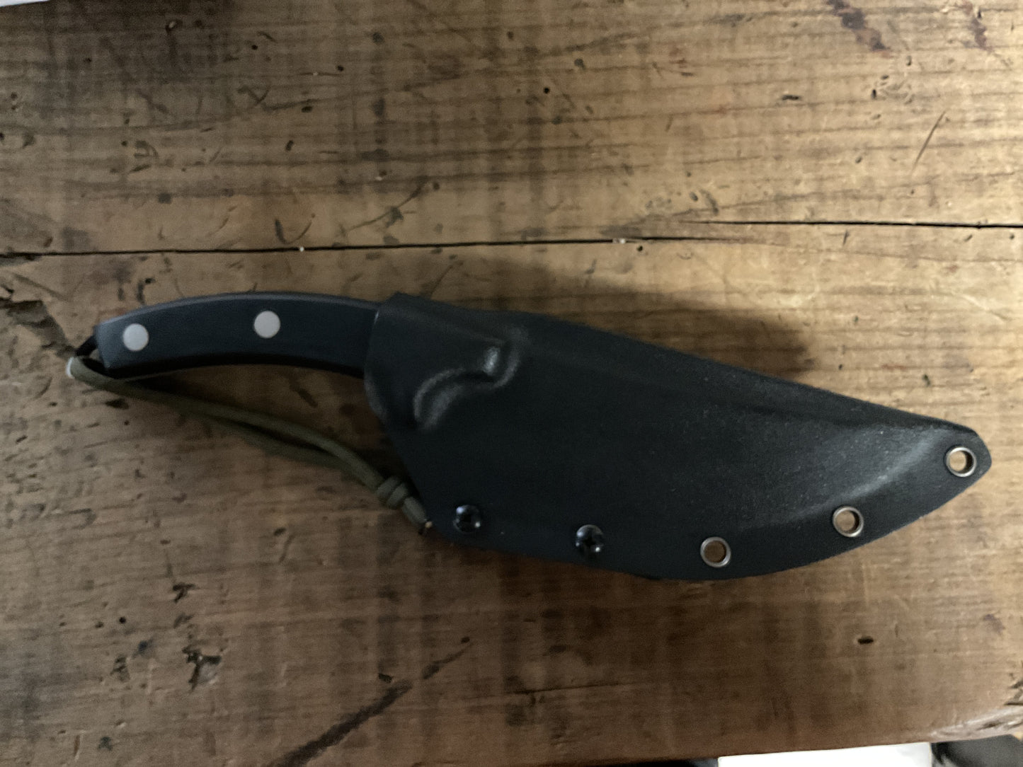 Fixed Blade Knife and Sheath-No Markings