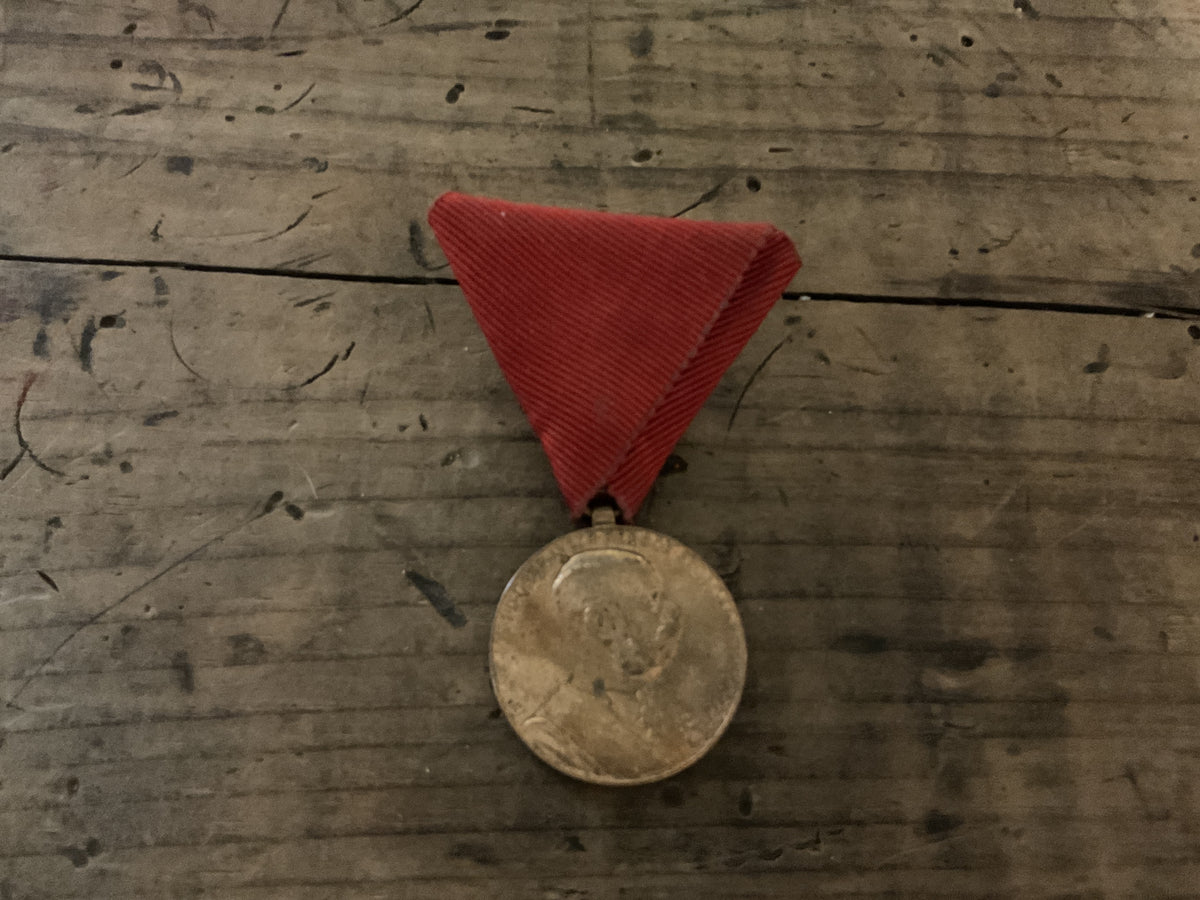 Austria-Hungarian Franz Joseph I Military Merit Medal-“Signum Laudis” -Imperial Austria