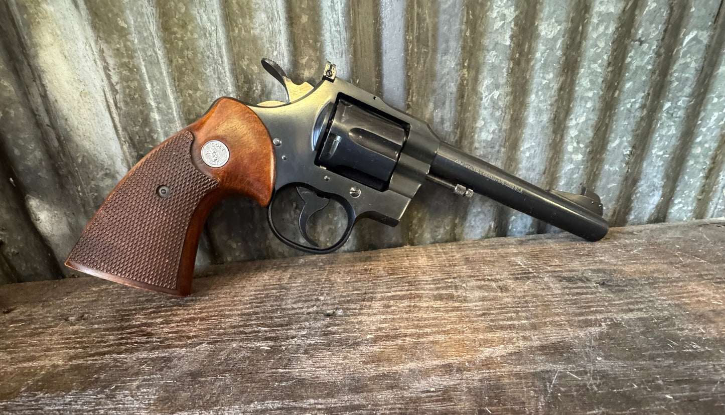 Colt Officers Model Match .38 Special Revolver (with Box & Papers)
