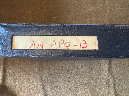 WWII AAF AN/APQ-13 Radar Binder
Original 1944 technical order