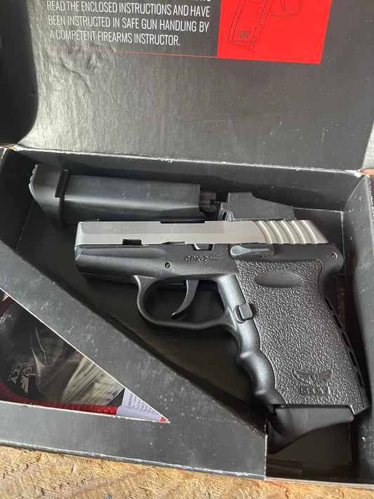 SCCY CPX-2 9mm Pistol with Crimson Trace Red Dot