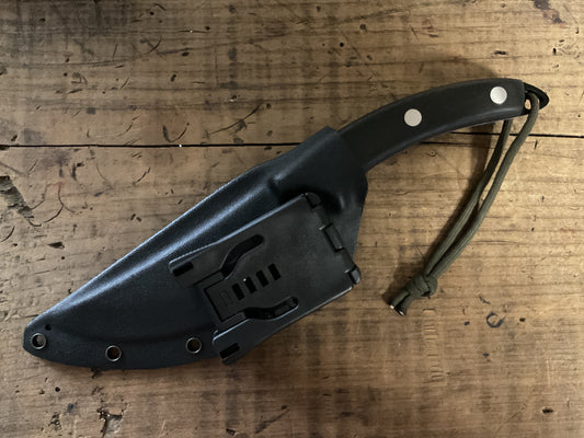 Fixed Blade Knife and Sheath-No Markings