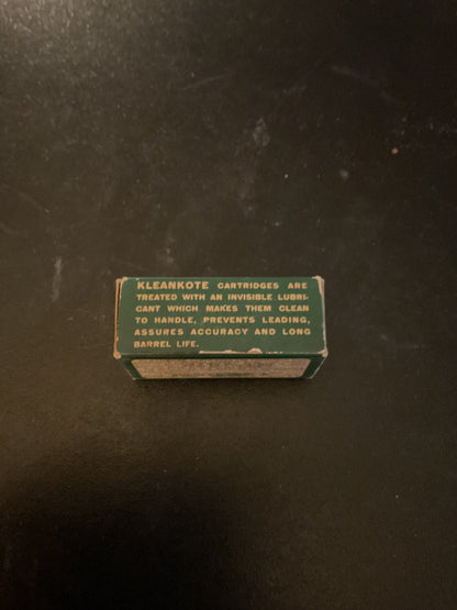 Vintage Remington Kleanbore Kleankote .22 Long Rifle Rimfire Cartridges — Full Box of 50