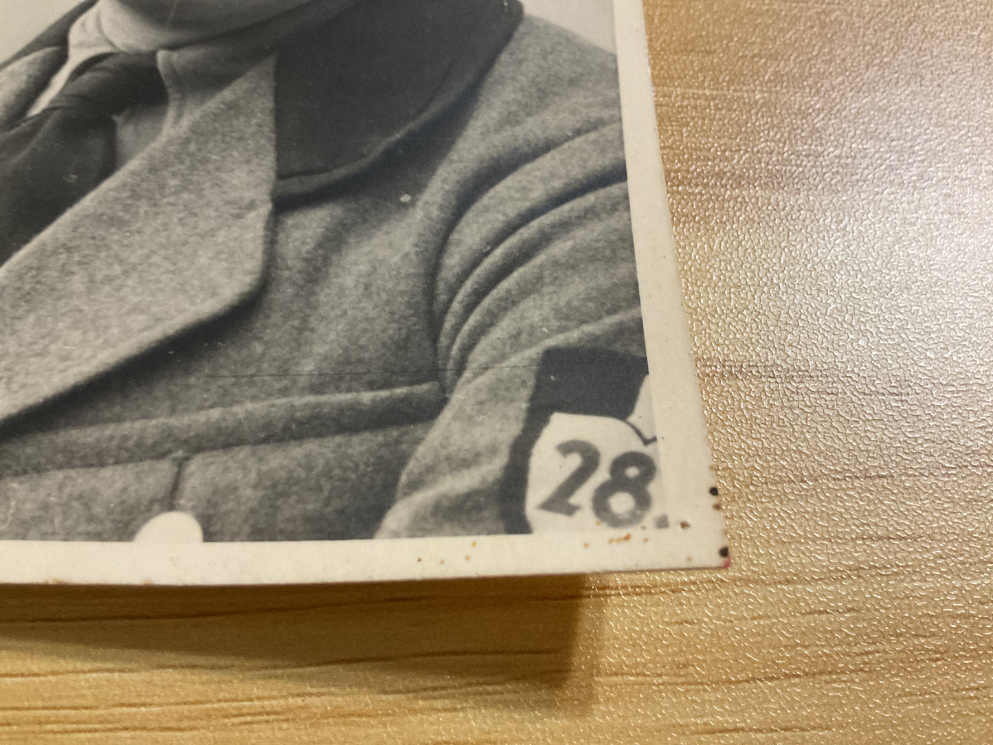 Original WWII-era German Portrait Photo Postcard-Identified “Michel”