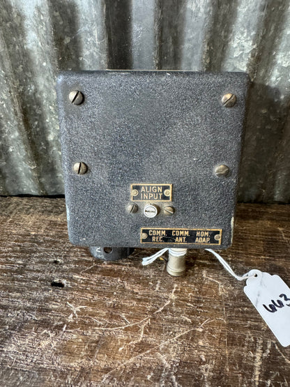 WWII Western Electric CW-23214 Pilot’s Control Box – ZB Series Aircraft Radio Equipment