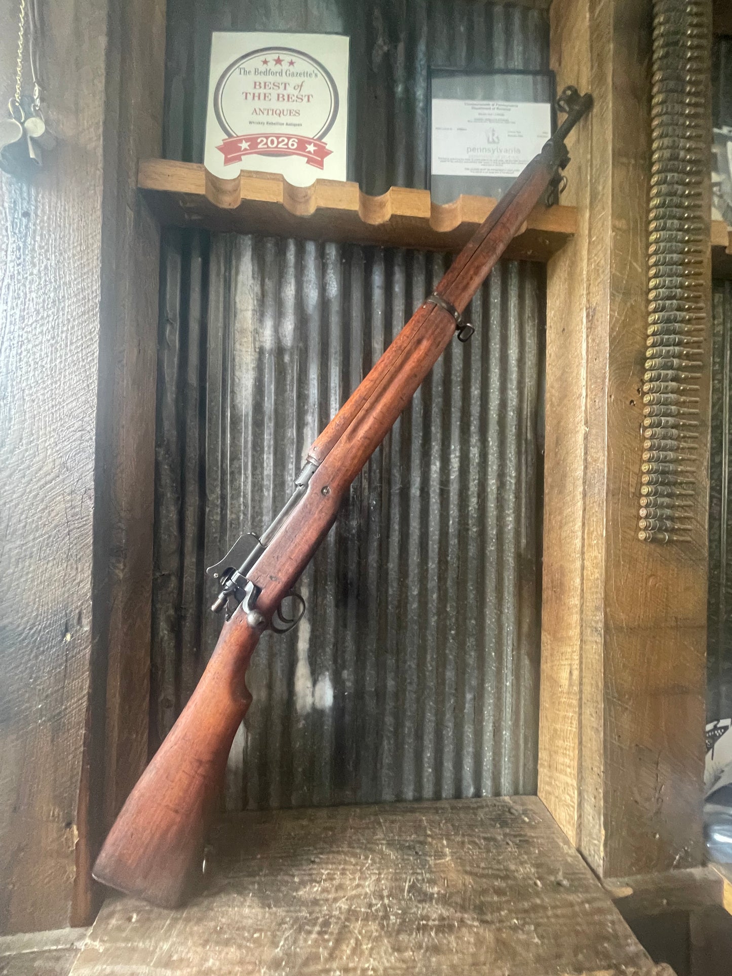 U.S. Model of 1917 Eddystone .30-06 – WWI Military Rifle – Excellent Bore