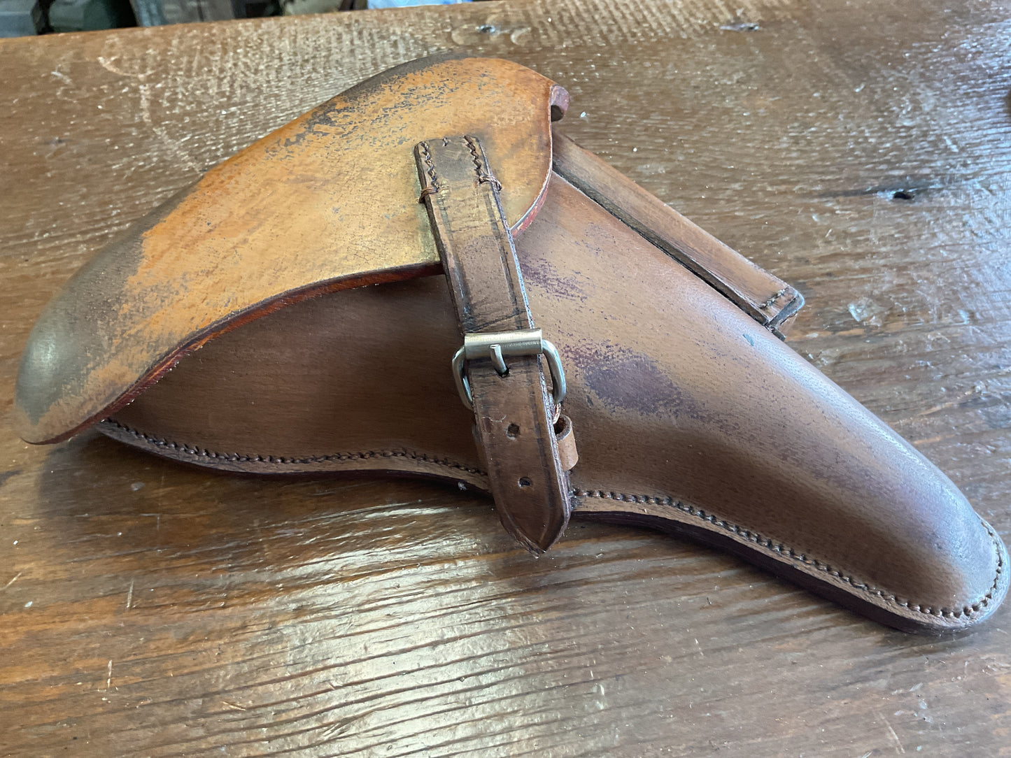 German Army Luger Hard Shell P08 Holster Reproduction
