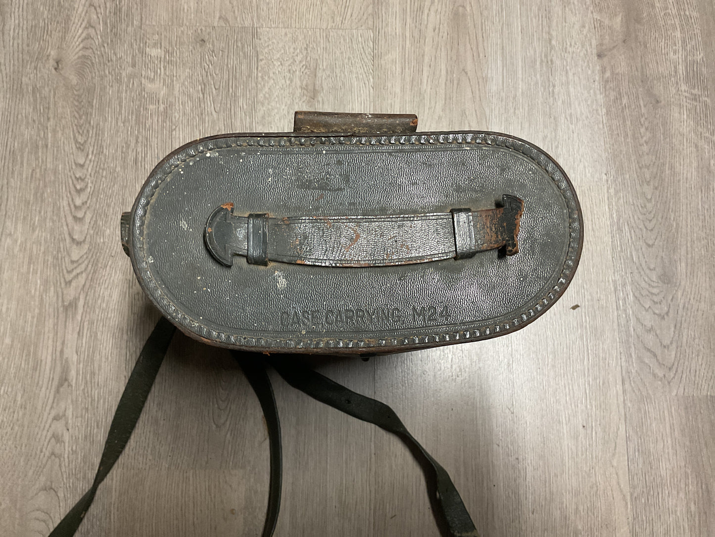U.S. Military M24 Carrying Case-Empty-WWII/Korean War Era Optical Equipment Case