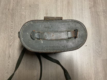 U.S. Military M24 Carrying Case-Empty-WWII/Korean War Era Optical Equipment Case