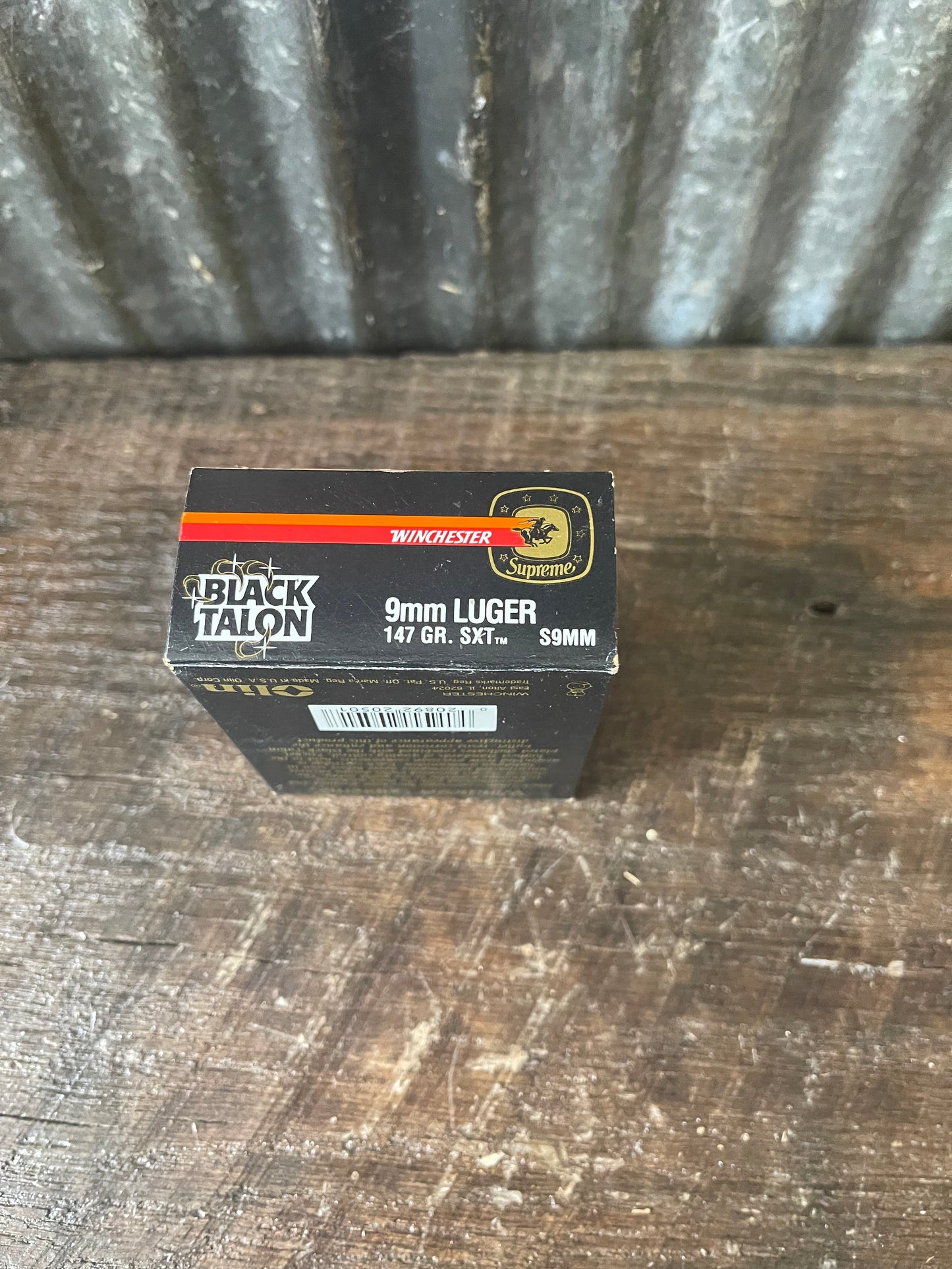 Winchester Black Talon 9mm Ammunition – 147gr SXT – 20 Round Box – Vintage / Discontinued