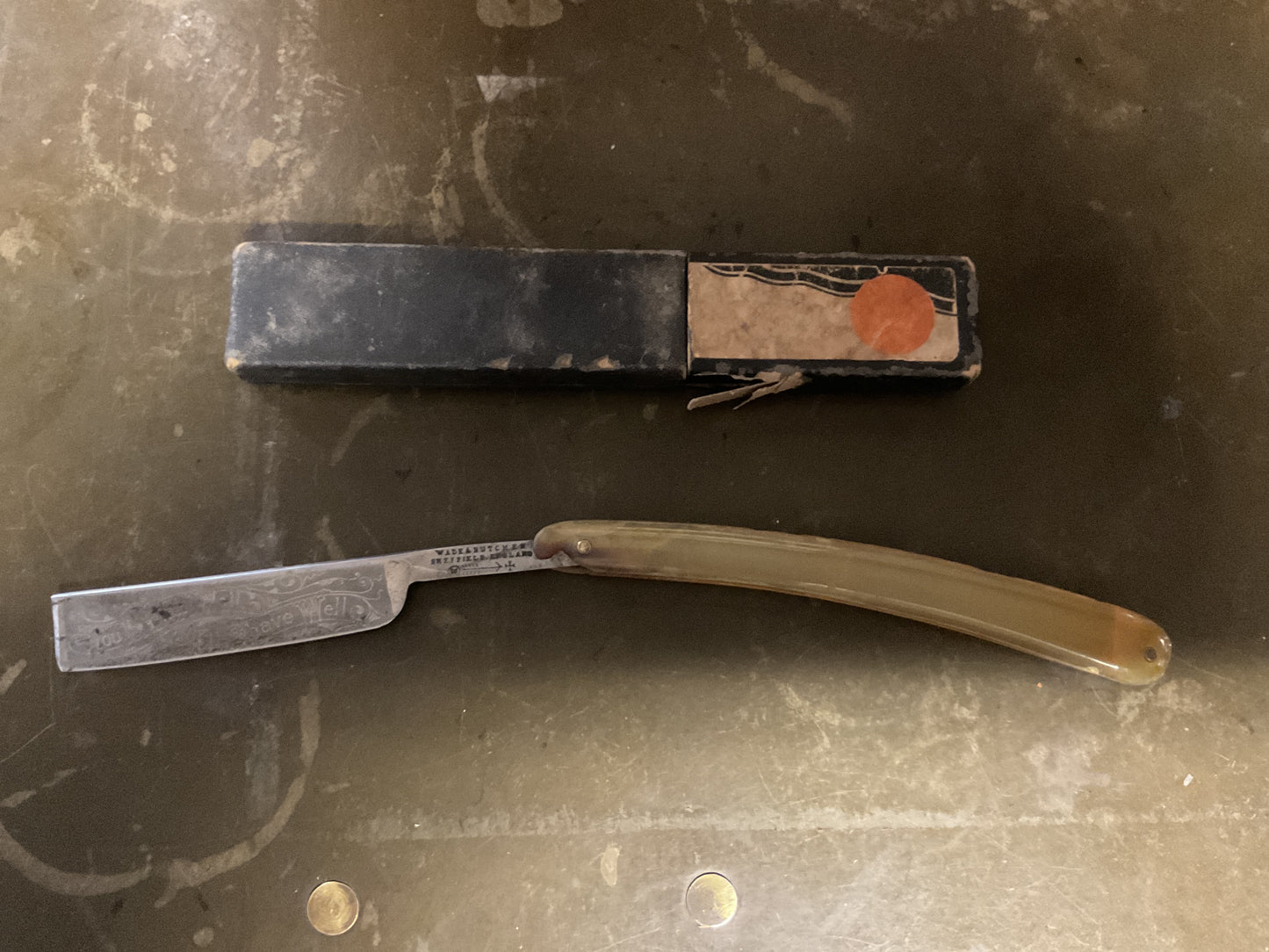 Antique Wade & Butcher Straight Razor