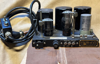 WWII Signal Corps Rectifier Power Unit RA-133 – Phoenix Electronics