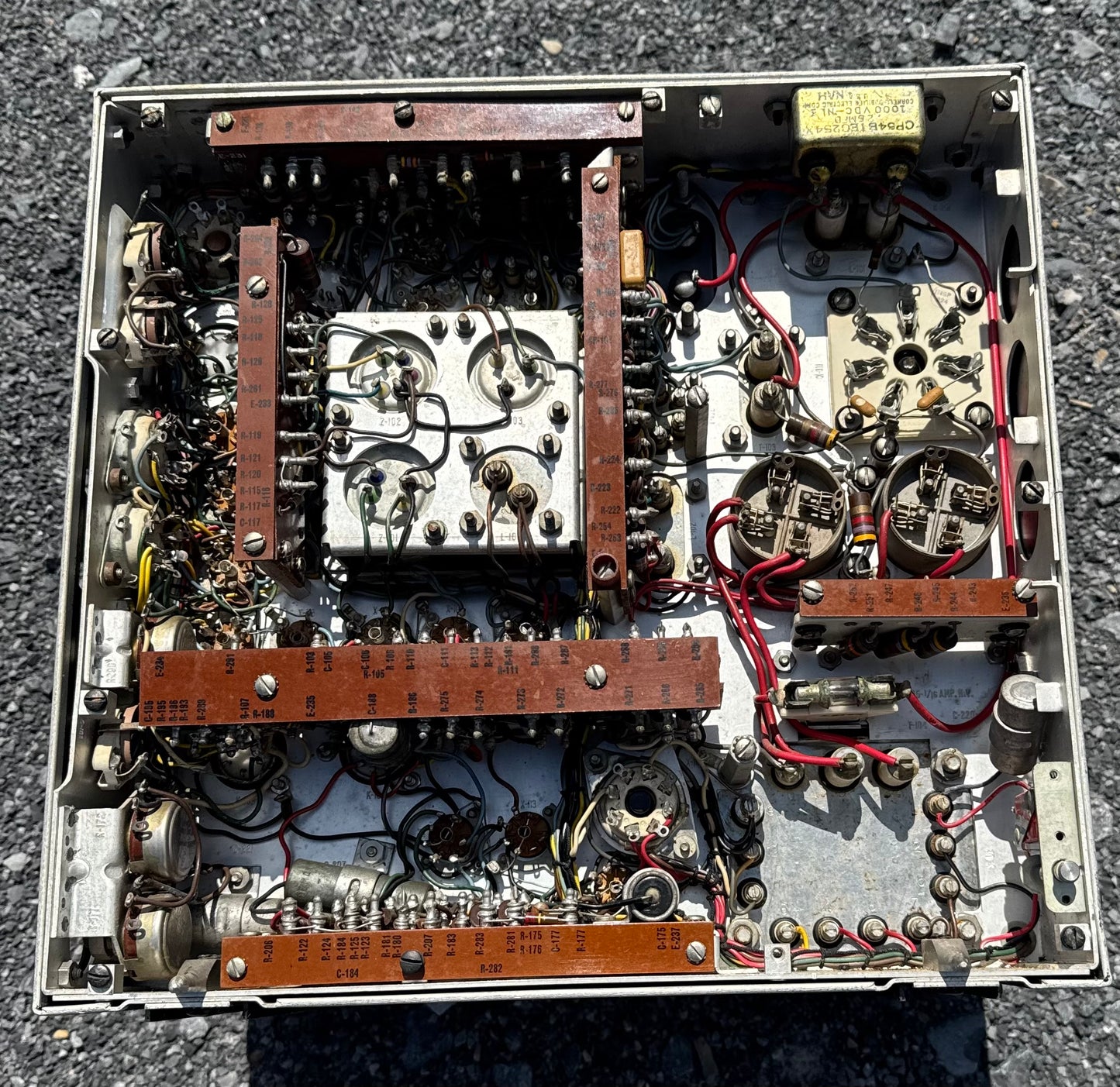 WWII-era U.S. Navy AN/APX-6 Transponder, marked RT-82/APX-6