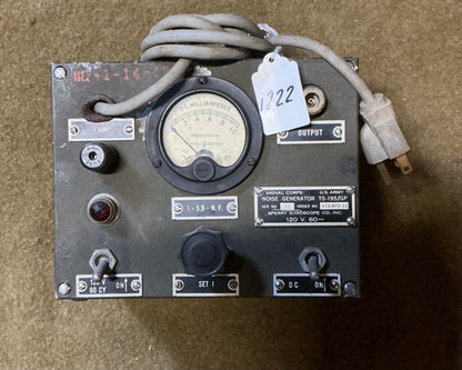 U.S. Army Signal Corps TS-195/GP Noise Generator