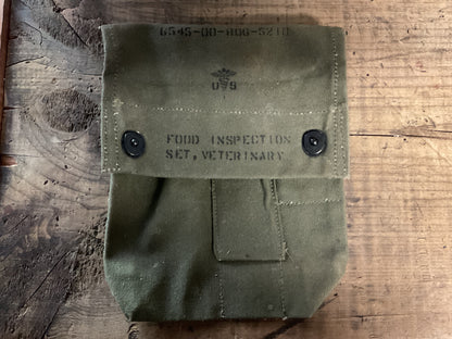 U.S. Military Veterinary Food Inspection Set (Pouch Only)